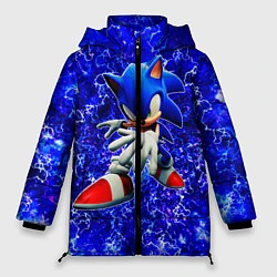 Куртка зимняя женская Sonic Молнии, цвет: 3D-черный