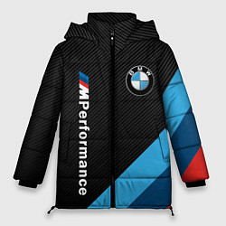 Куртка зимняя женская BMW M PERFORMANCE, цвет: 3D-черный