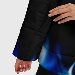 Куртка зимняя женская Синий Огонь, цвет: 3D-черный — фото 2