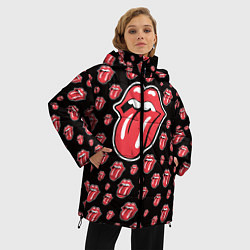 Куртка зимняя женская Rolling stones, цвет: 3D-красный — фото 2