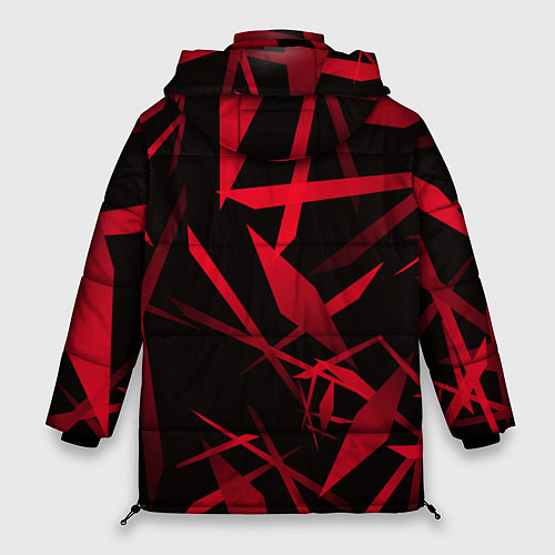Женская зимняя куртка HONDA / 3D-Красный – фото 2