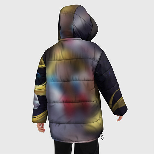 Женская зимняя куртка Сейлор Панч / 3D-Черный – фото 4