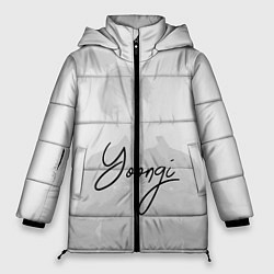Куртка зимняя женская BTS Min Yoongi, цвет: 3D-светло-серый