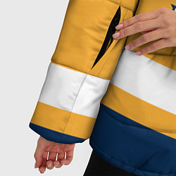 Куртка зимняя женская Нэшвилл Предаторз, цвет: 3D-светло-серый — фото 2