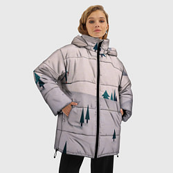 Куртка зимняя женская Snow 1, цвет: 3D-черный — фото 2