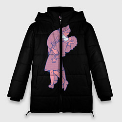 Женская зимняя куртка Covid-19 love короналюбовь