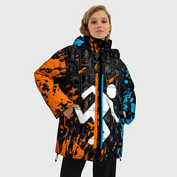 Куртка зимняя женская PORTAL 2, цвет: 3D-черный — фото 2