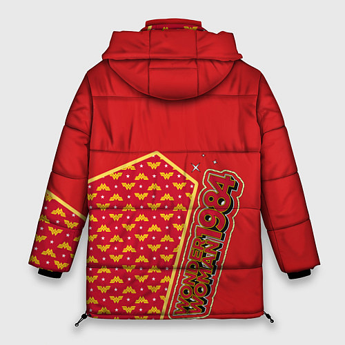 Женская зимняя куртка Save the day / 3D-Красный – фото 2