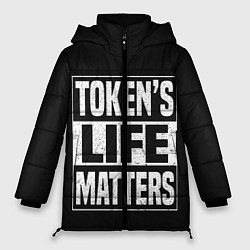 Куртка зимняя женская TOKENS LIFE MATTERS, цвет: 3D-черный