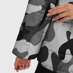 Куртка зимняя женская ГОРОДСКОЙ КАМУФЛЯЖ, цвет: 3D-черный — фото 2