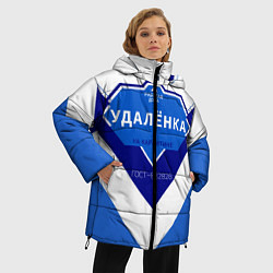 Куртка зимняя женская Удалёнка, цвет: 3D-черный — фото 2