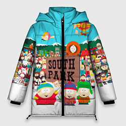 Куртка зимняя женская South Park, цвет: 3D-красный