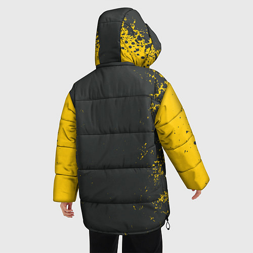 Женская зимняя куртка Пикачок / 3D-Черный – фото 4