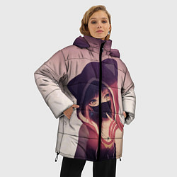 Куртка зимняя женская Аниме, цвет: 3D-черный — фото 2