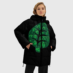 Куртка зимняя женская ПОКЕМОНЫ, цвет: 3D-черный — фото 2