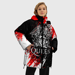 Куртка зимняя женская QUEEN, цвет: 3D-красный — фото 2