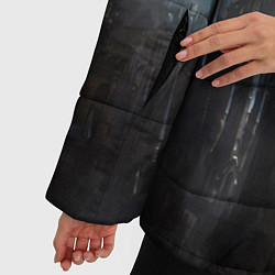Куртка зимняя женская Bloodborne, цвет: 3D-черный — фото 2