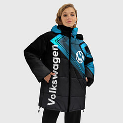 Куртка зимняя женская Volkswagen, цвет: 3D-светло-серый — фото 2