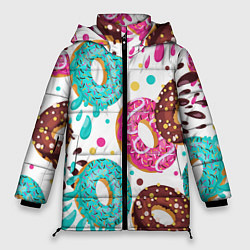 Женская зимняя куртка Любитель пончиков