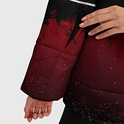 Куртка зимняя женская Очень странные дела, цвет: 3D-красный — фото 2