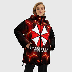 Куртка зимняя женская UMBRELLA CORP, цвет: 3D-черный — фото 2