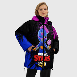 Куртка зимняя женская BRAWL STARS TARA, цвет: 3D-черный — фото 2