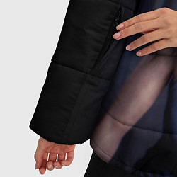 Куртка зимняя женская Jill Valentine, цвет: 3D-черный — фото 2