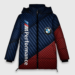Куртка зимняя женская BMW PERFORMANCE, цвет: 3D-черный