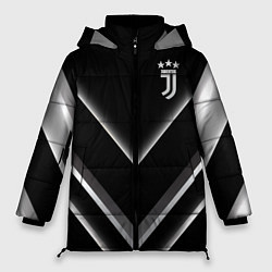 Куртка зимняя женская Juventus F C, цвет: 3D-черный