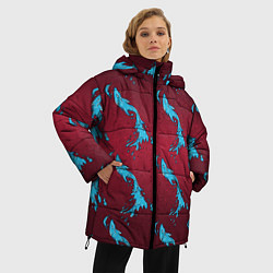 Куртка зимняя женская ДУХ ВОДЫ, цвет: 3D-черный — фото 2