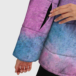 Куртка зимняя женская Краски, цвет: 3D-черный — фото 2