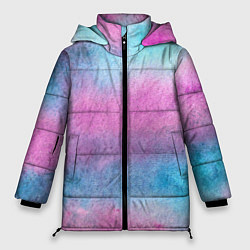 Куртка зимняя женская Краски, цвет: 3D-черный