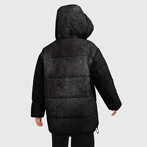 Женская зимняя куртка BLOODBORNE HUNTER / 3D-Черный – фото 4