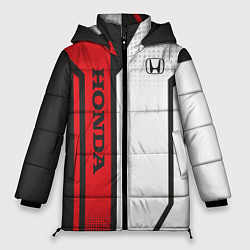 Куртка зимняя женская Honda Driver team, цвет: 3D-светло-серый
