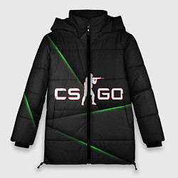 Женская зимняя куртка CS background