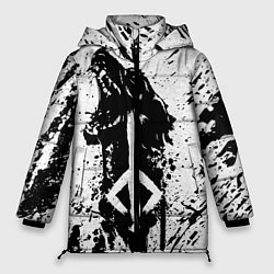 Куртка зимняя женская BLOODBORNE, цвет: 3D-черный