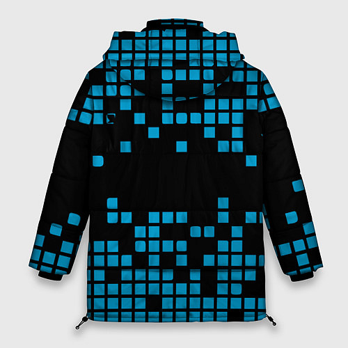 Женская зимняя куртка Minecraft / 3D-Красный – фото 2