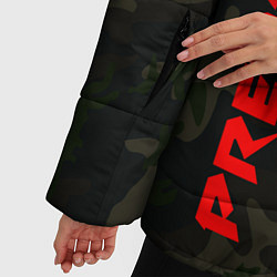 Куртка зимняя женская Predator Military, цвет: 3D-красный — фото 2
