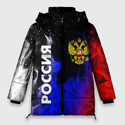 Куртка зимняя женская РОССИЯ, цвет: 3D-черный