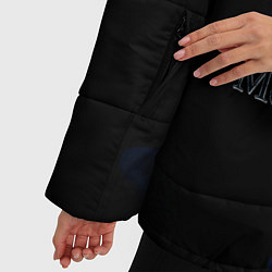 Куртка зимняя женская Mercedes, цвет: 3D-черный — фото 2