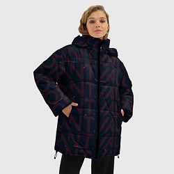 Куртка зимняя женская Valorant art, цвет: 3D-черный — фото 2