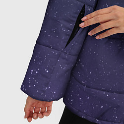 Куртка зимняя женская Космос, цвет: 3D-черный — фото 2