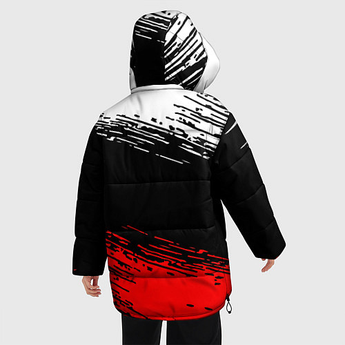 Женская зимняя куртка Umbrella Corporation / 3D-Черный – фото 4