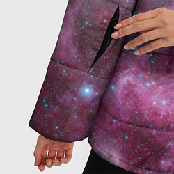 Куртка зимняя женская Birth and death of stars, цвет: 3D-черный — фото 2