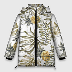 Женская зимняя куртка Тропики хаки