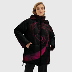 Куртка зимняя женская Dark Rose, цвет: 3D-красный — фото 2
