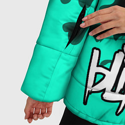 Куртка зимняя женская Blink-182 5, цвет: 3D-черный — фото 2