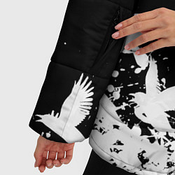 Куртка зимняя женская LINKIN PARK 1, цвет: 3D-черный — фото 2
