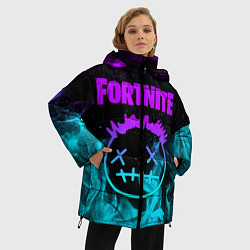 Куртка зимняя женская FORTNITE X TRAVIS SCOTT, цвет: 3D-черный — фото 2