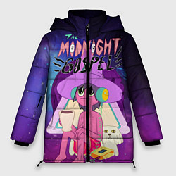 Куртка зимняя женская The Midnight Gospel, цвет: 3D-красный